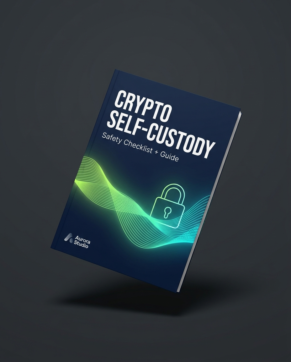 Crypto Self-Custody Safety Checklist + Beginner Guide cover